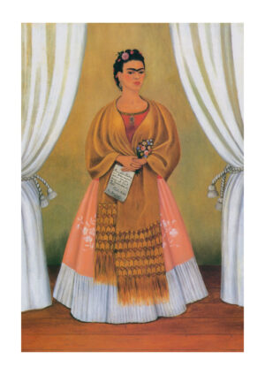 Juliste Frida Kahlo omakuva Juliste 1