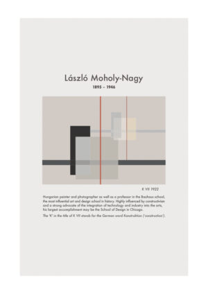 Juliste Laszlo Moholy Nagy KVII Poster Juliste 1