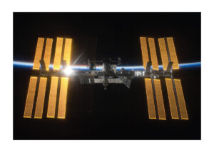 Juliste ISS kansainvälinen avaruusasema Juliste 1