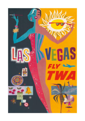 Juliste Las Vegas TWA Poster Juliste 1