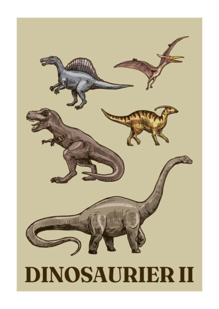 Juliste Dinosaurier II Juliste 1
