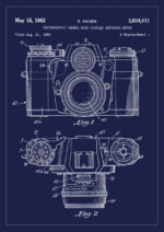 Juliste Kamera patentti juliste Juliste 1