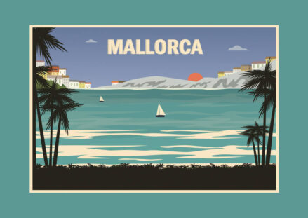 Juliste Mallorca Vintage Juliste 1