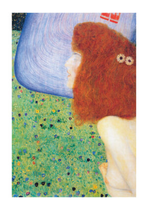 Juliste Klimt Girl with Blue Veil Juliste 1