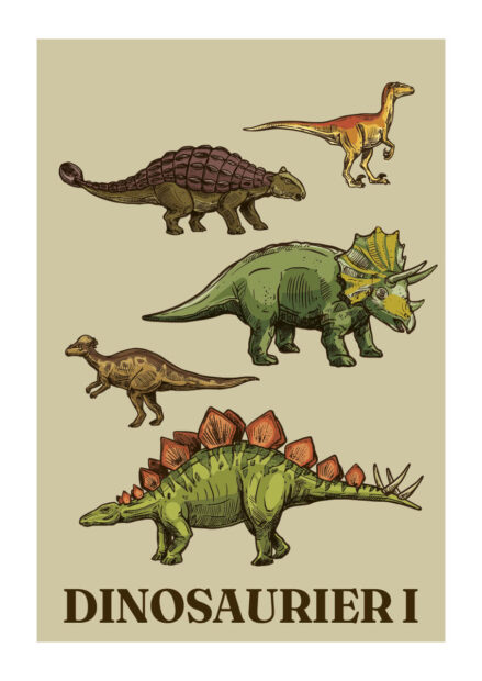 Juliste Dinosaurier I Juliste 1