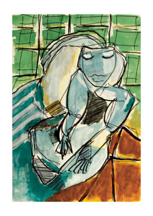 - Masch JulisteSleeping Woman At Picasso - Masch Juliste 1