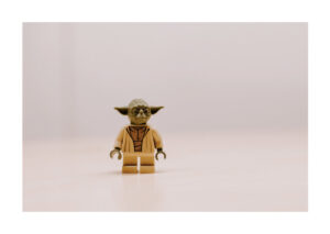 Juliste Lego Yoda Star Wars figure Juliste 1