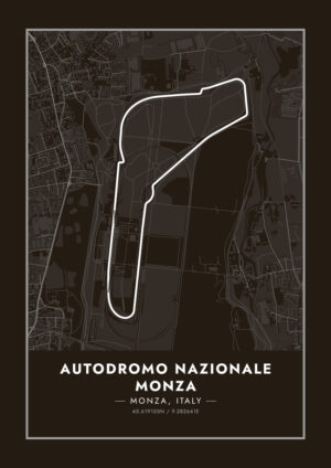 Juliste Autodromo Nazionale Monza Formula 1 F1 Juliste 1