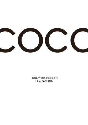 Juliste Coco Fashion Juliste 1