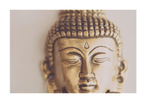 Juliste Buddhan kasvot Juliste 1