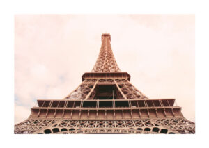 Juliste Paris Eiffel-tornin alla Juliste 1