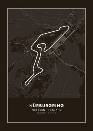 Juliste Nürburgring Formula Juliste 1