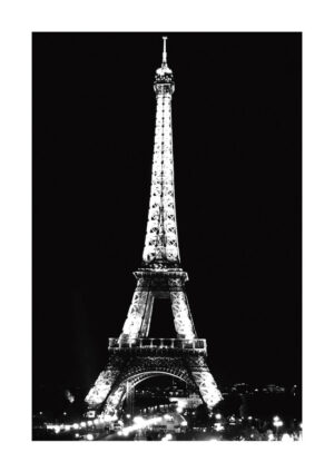 Juliste Pariisin Eiffel torni Juliste 1