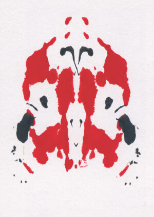 Juliste Rorschach Inkblot 3 Juliste 1