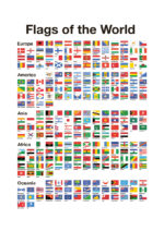 Juliste Flags of the world Juliste 1