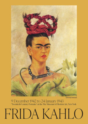 Juliste Frida Kahlo itseportretti Punos nuttura juliste Juliste 1