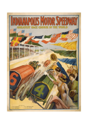 Juliste Indianapolis Motor Speedway Juliste 1