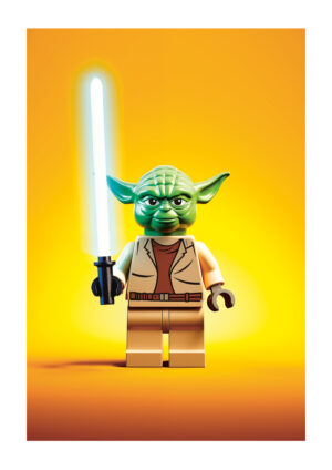 Juliste Lego Yoda Juliste 1