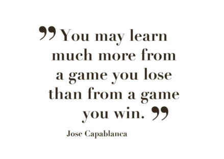 Juliste You may learn more... - Chess quote Juliste 1