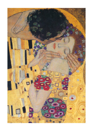 Juliste Klimt The Kiss Detail 1908 Juliste 1
