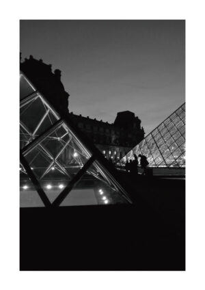 Juliste Pariisin Louvre Juliste 1